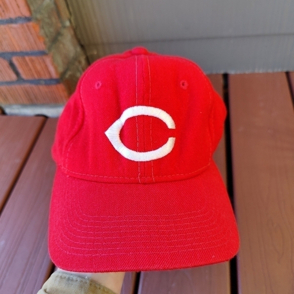 Vintage Cincinnati Reds Baseball Cap MLB Ohio Hat by THE PRO - Picture 12 of 12